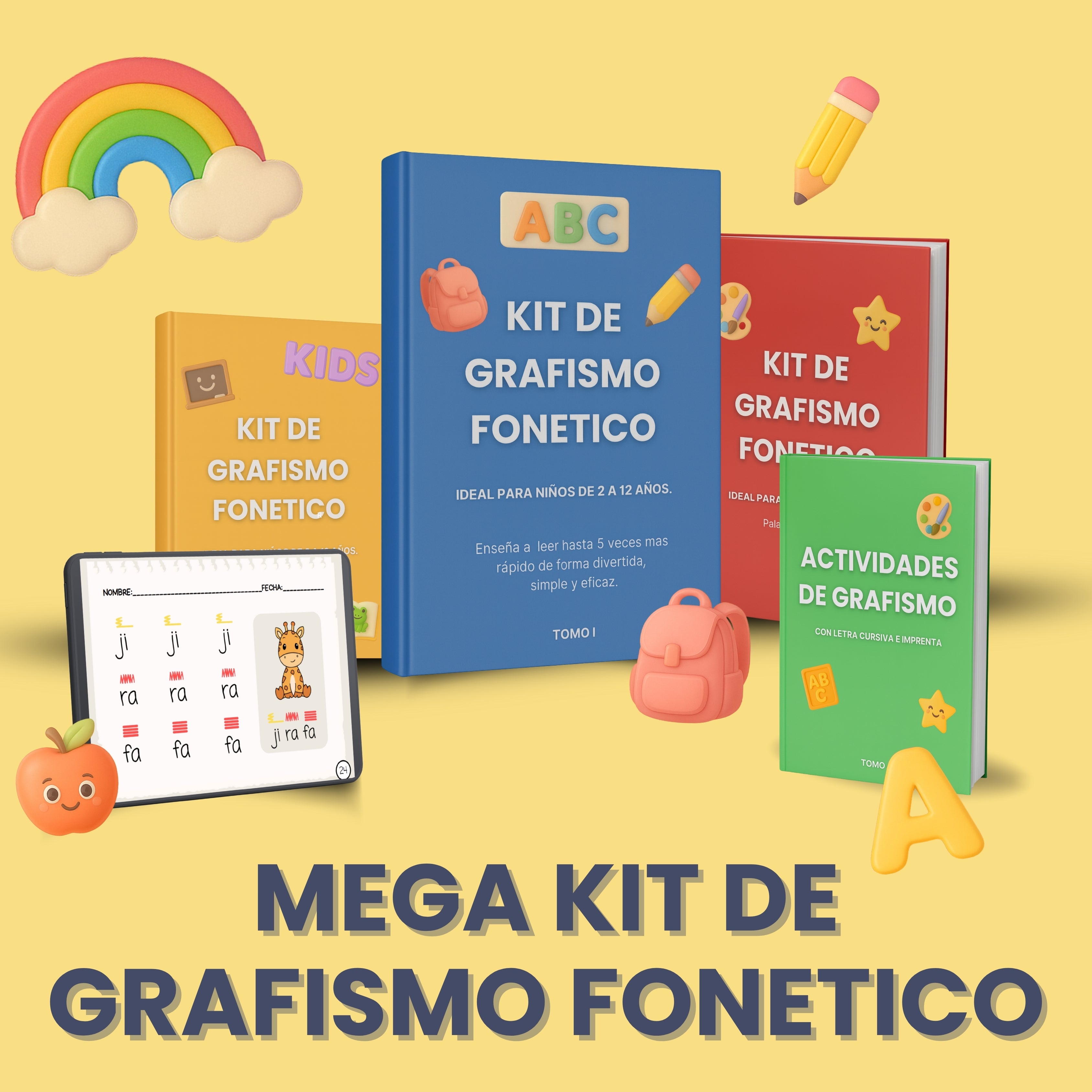 Kit Actividades de Grafismo Fonético
